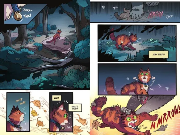 Warriors Graphic Novel 1 The Prophecies Begin