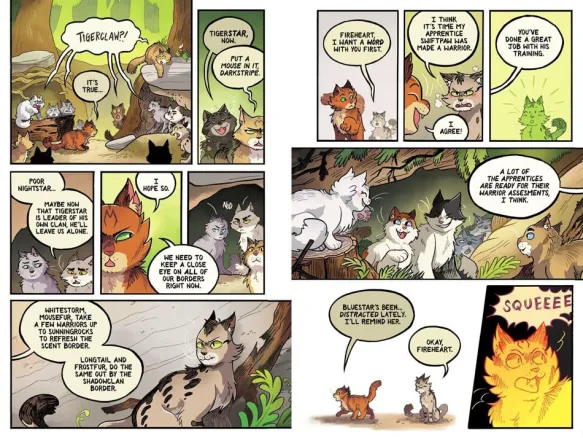 Warriors Graphic Novel 3 The Prophecies Begin II