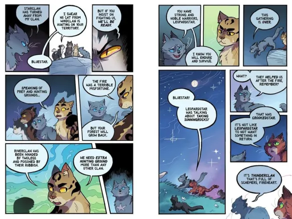 Warriors Graphic Novel 3 The Prophecies Begin II